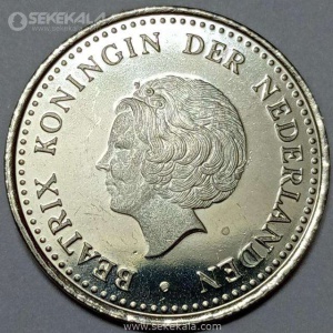 سکه 1 گولدن آنتیل 1980 (مستعمرات هلند)(UNC)