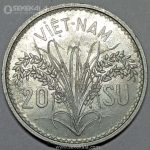سکه کمیاب 20 سو ویتنام 1953 (UNC)