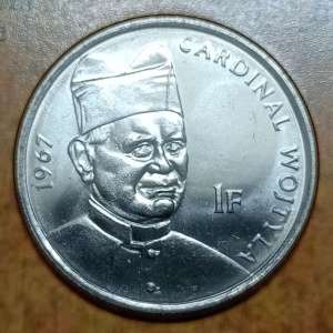 پک سکه های یادبود پاپ کنگو 2004