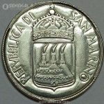 سکه لیره سن مارینو 1973 (UNC)(کمیاب)