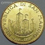 سکه 200 لیره سن مارینو 1993 (UNC)(کمیاب)