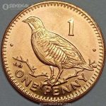 سکه 1 پنی کمیاب جبل الطارق 2003 (UNC)