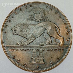 مدال برنز کاردینال کلیسای کاتولیک ـ آلمان 1946