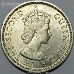 سکه کمیاب 25 سنت بلیز 1991