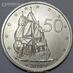 سکه 50 سنت جزایر کوک 2010 (UNC)