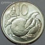 سکه 10 سنت جزایر کوک 2015 (UNC)