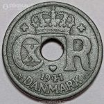 سکه 10 اوره کمیاب دانمارک 1941