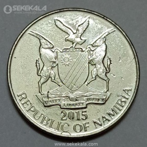 سکه 5 سنت کمیاب نامیبیا 2015 (UNC)
