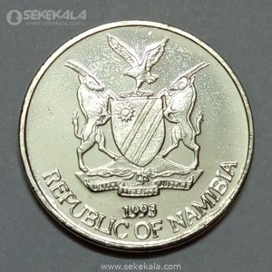 سکه 5 سنت کمیاب نامیبیا 1993 (PF)