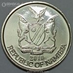 سکه 50 سنت کمیاب نامیبیا 2012 (UNC)