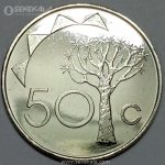 سکه 50 سنت کمیاب نامیبیا 1993 (PF)