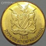سکه 1 دلار کمیاب نامیبیا 2010 (UNC)