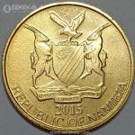 سکه 5 دلار کمیاب نامیبیا 2015 (UNC)
