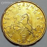 سکه 20 سنت یورو اسلونی 2023 (UNC)