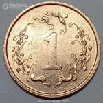 سکه 1 سنت کمیاب زیمبابوه 1980 (AU)