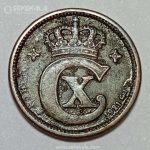 سکه 1 اوره دانمارک 1921 (کریستین دهم)