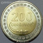سکه دوفلزی کمیاب 200 سنتاوو تیمور شرقی 2012 (UNC)