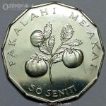 سکه کمیاب 50 سنیتی تونگا 2002 (UNC)