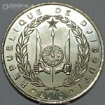 سکه 100 فرانک کمیاب جیبوتی 2013 (UNC)
