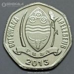 سکه کمیاب 5 تبه بوتسوانا 2013 (UNC)