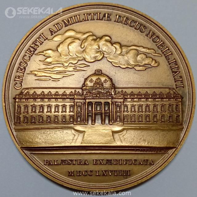 {"capture_mode":"AutoModule","fa مدال برنز یادبودی مدرسه عالی نظامی (پاریس) فرانسه 1980 (AU)