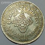 ژتون 1 دلار کازینو لاس وگاس 1989 (بسیار کمیاب)