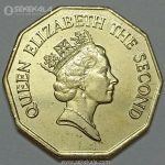 سکه 1 دلار کمیاب بلیز 2007 (UNC)