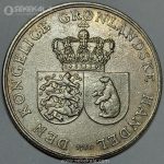 سکه 1 کرون نایاب گرینلند 1960