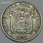 سکه کمیاب 20 سنتاوو اکوادور 1937