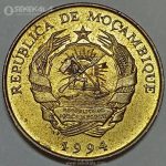 سکه 5 متیکال کمیاب موزامبیک 1994 (AU)