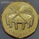 سکه 1 تالا کمیاب ساموآ 2011 (UNC)
