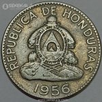 سکه 10 سنتاوو کمیاب هندوراس 1956
