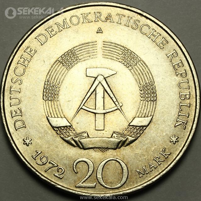 coin 040230 (90)~2.JPG اولین رئیس جمهور جمهوری دموکراتیک آلمان - ویلهلم پیک