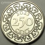 سکه کمیاب 100 سنت سورینام 2023 (UNC)
