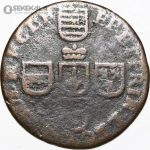 سکه قدیمی 1 لیارد لیژ (بلژیک) 1726