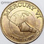 مدال یادبودی فضاپیمای جمینی 5 - 1969 (AU)