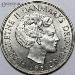 سکه 1 کرون دانمارک 1973 (مارگرت دوم)(AU)
