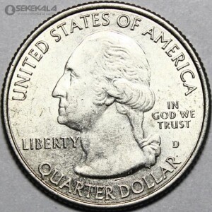 سکه کوارتر (25 سنت) یادبودی آمریکا 2018 D (کیفیت AU)