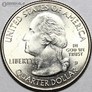 سکه کوارتر (25 سنت) یادبودی آمریکا 2015 D (کیفیت AU)