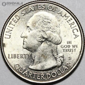 سکه کوارتر (25 سنت) یادبودی آمریکا 2012 D (کیفیت AU)