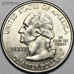 سکه کوارتر (25 سنت) ایالتی آمریکا 2004 D