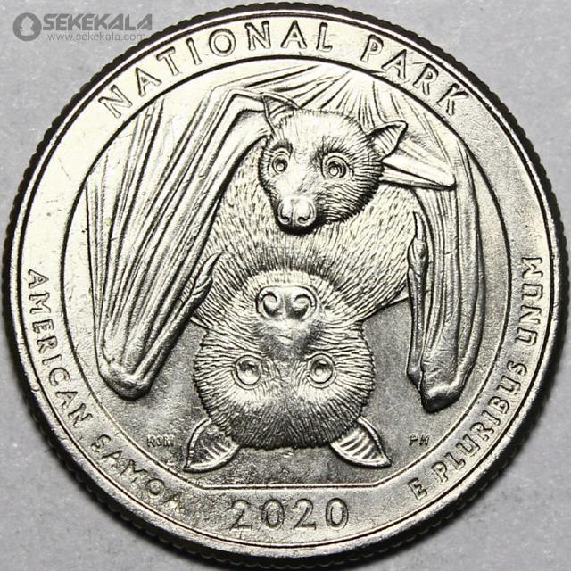 coin collection store.www.sekekala.com040404 (213) سکه کوارتر (25 سنت) یادبودی آمریکا 2020 P