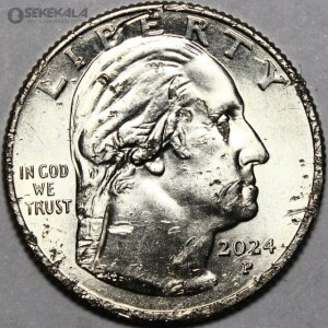 سکه کوارتر (25 سنت) یادبودی آمریکا 2024 P