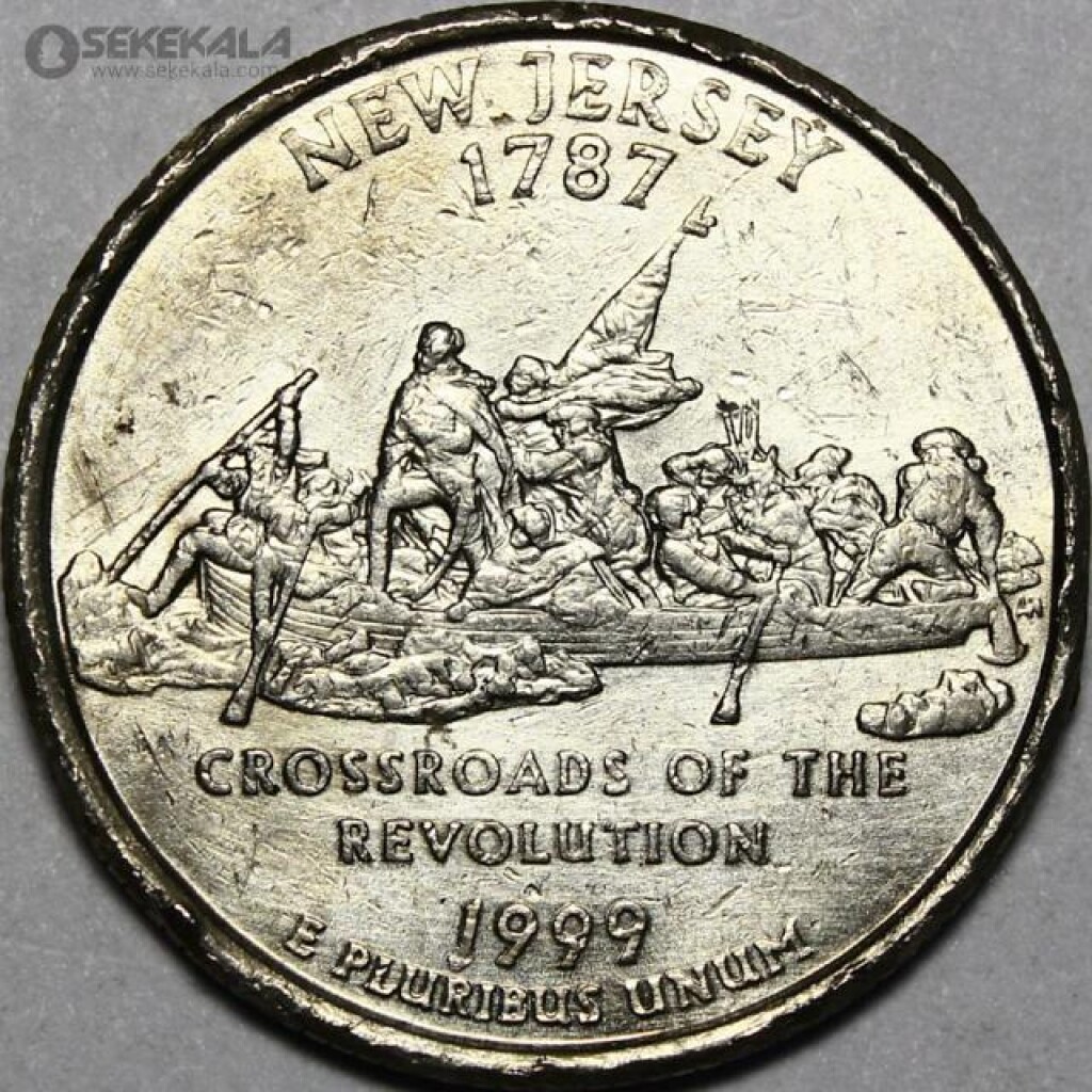 سکه کوارتر (25 سنت) ایالتی آمریکا 1999 P