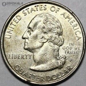 سکه کوارتر (25 سنت) ایالتی آمریکا 1999 P