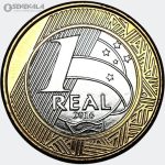 سکه دوفلزی 1 ریل یادبودی برزیل 2016 (UNC)(المپیک برزیل)