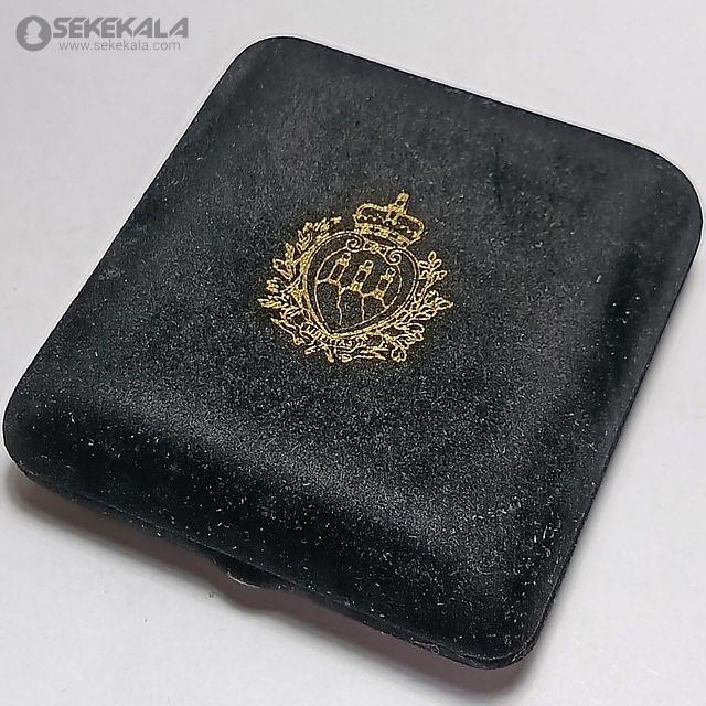 coin collection store.www.sekekala.com040423 (52) سکه 1000 لیره نقره پروف سان مارینو 1994 (به همراه جعبه و شناسنامه)