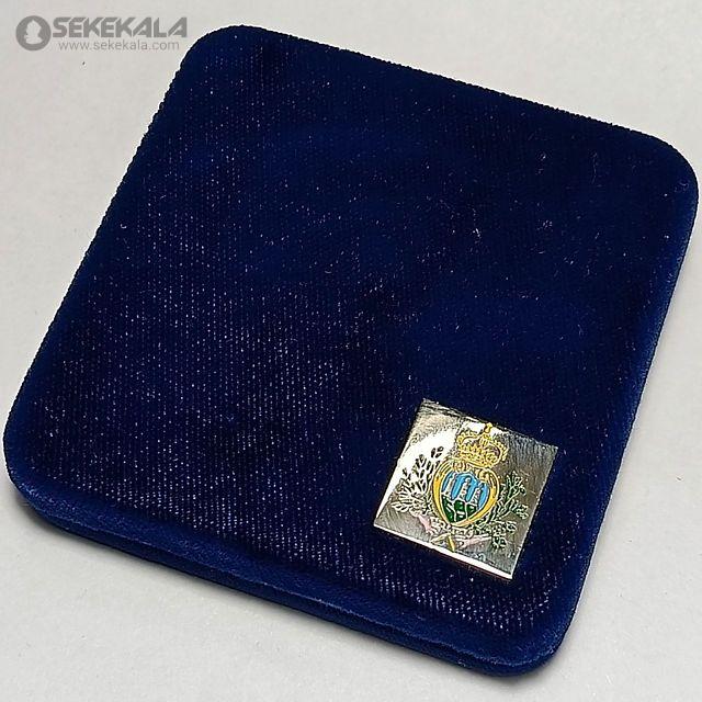 coin collection store.www.sekekala.com040423 (55) سکه 1000 لیره نقره پروف سان مارینو 1996 (به همراه جعبه و شناسنامه) المپیک 1996