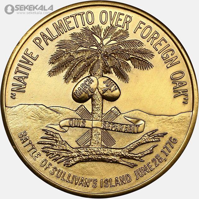 coin collection store.www.sekekala.com040423 (7) این مدال یادبود باارزش، ۱۷۱ سال تاریخ دفاع ساحلی فورت مولتری در کارولینای جنوبی را گرامی میدارد. طراحی زیبا شامل دو توپ متقاطع و یک گلوله توپ مرکزی است که نماد توپخانه و قدرت دفاعی است. سالهای حکاکیشده ۱۷۷۶ تا ۱۹۴۷، دورهای از انقلاب آمریکا تا پس از جنگ جهانی دوم را نشان میدهد. این مدال با کیفیت بالا، یادگاری تاریخی منحصربهفرد برای مجموعهداران و علاقهمندان به تاریخ نظامی است. زمان دقیق ضرب مشخص نیست، اما بهعنوان یادبود پس از ۱۹۴۷ ضرب شده است. برای اطلاعات بیشتر، منابع تاریخی فورت مولتری را بررسی کنید.