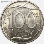 سکه 100 لیره ایتالیا 1998 (AU)